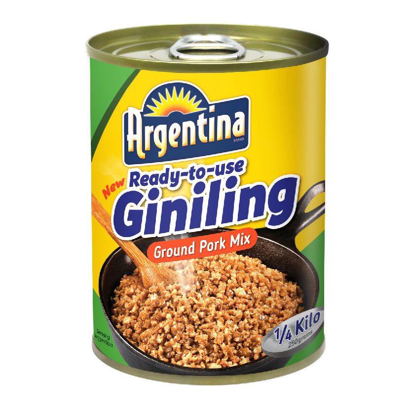 Argentina Ready To Use Giniling Ground Pork Mix Easy Open Can250g
