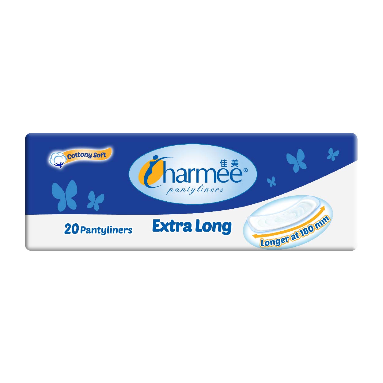 Charmee Pantyliners Extra Long 20s