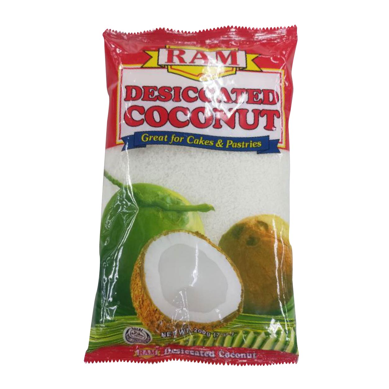 Ram Desiccated Coconut 200g