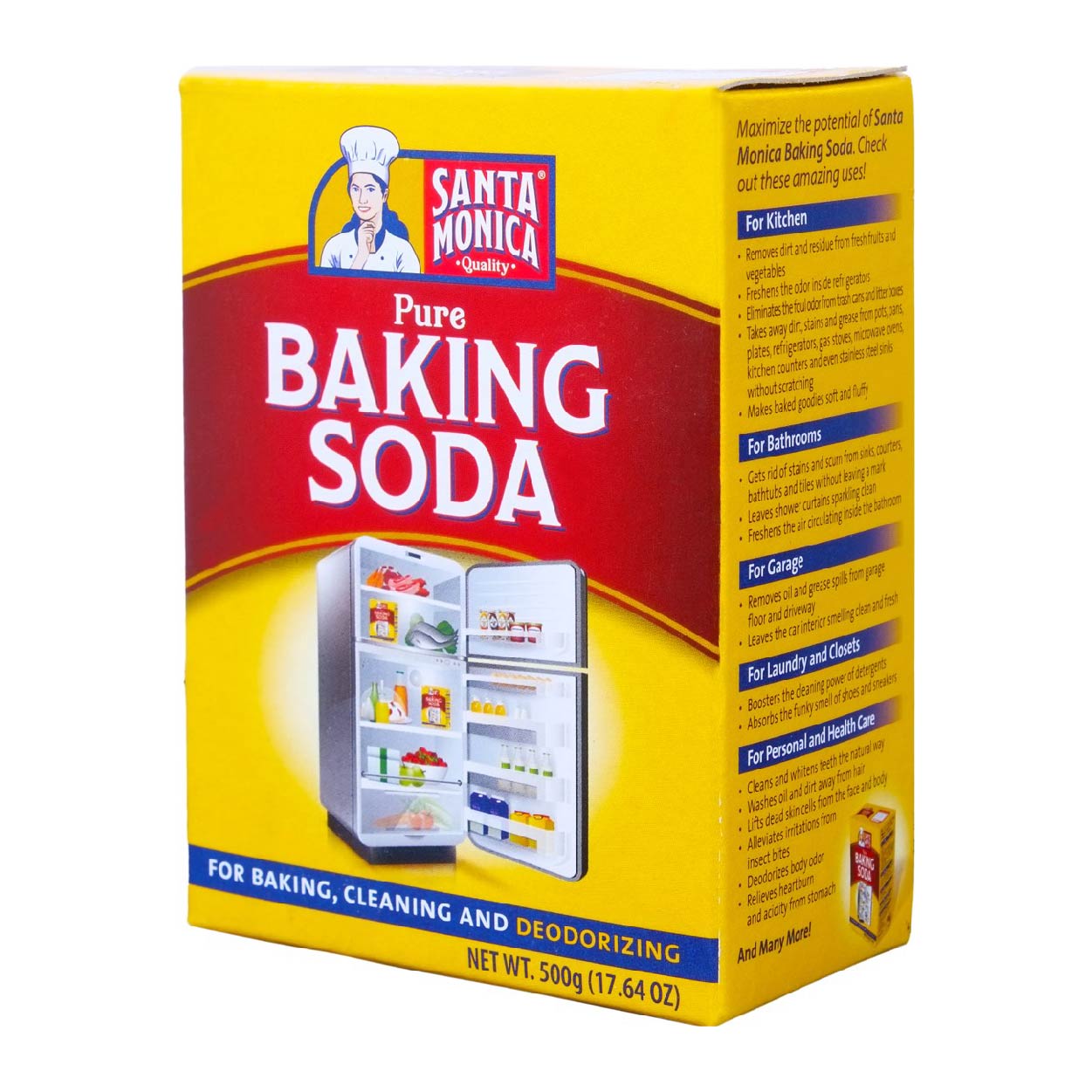 Santa Monica Pure Baking Soda 500g