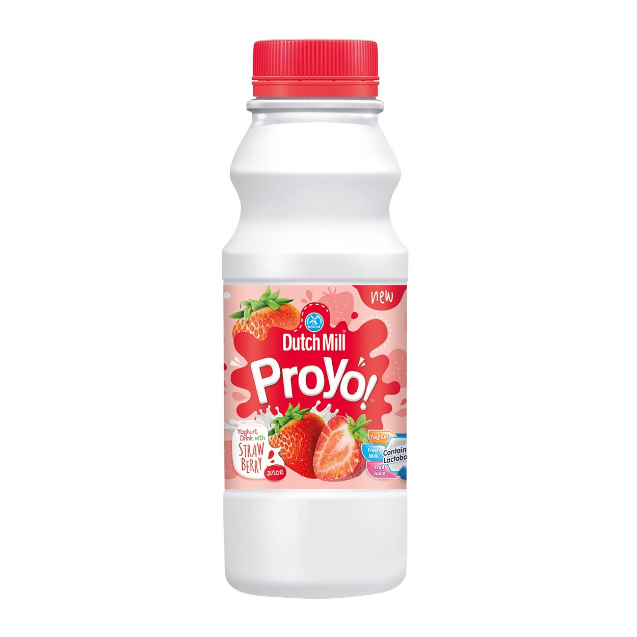 Dutch Mill Proyo Yoghurt Drink Strawberry 400ml – Ever Supermarket