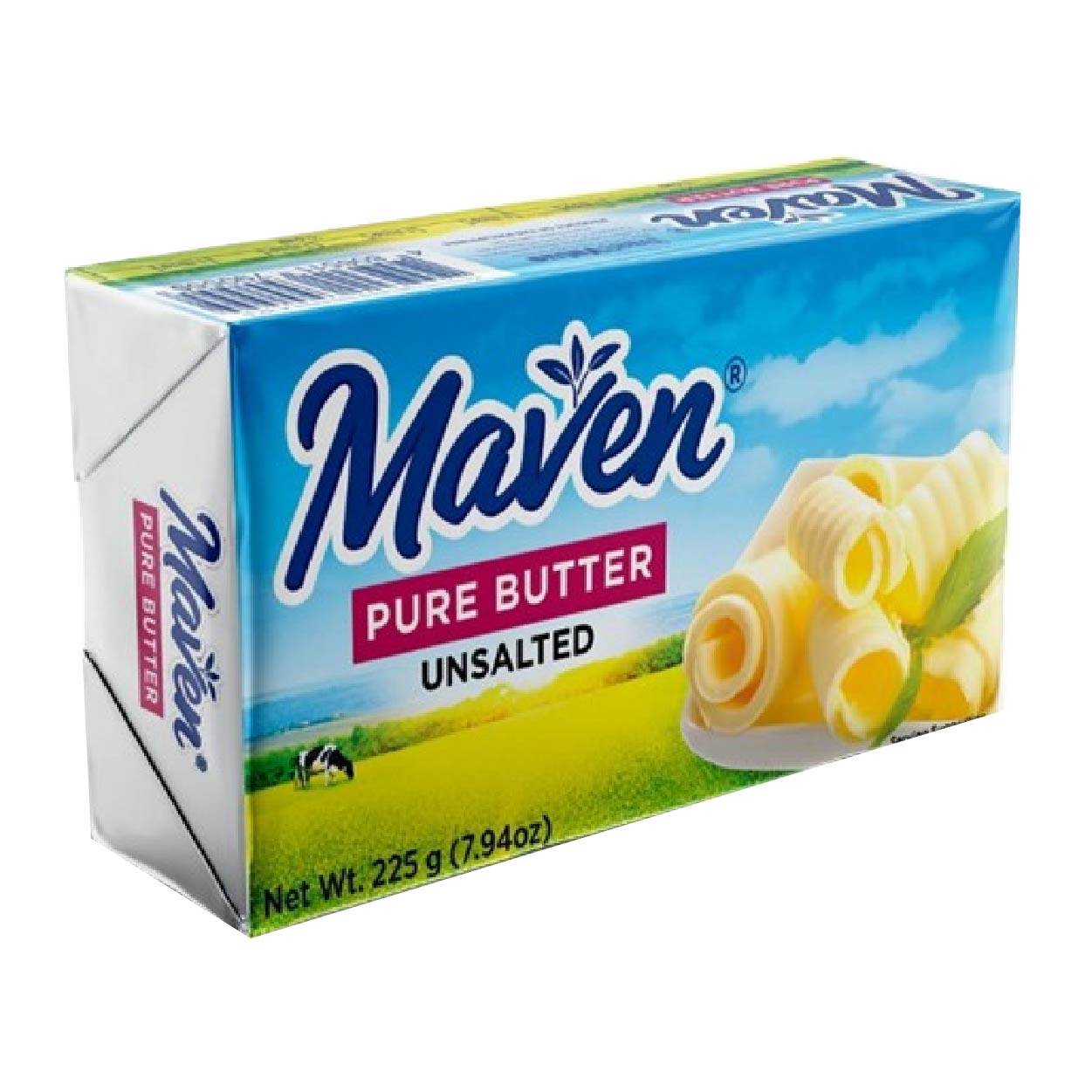 Maven Pure Butter Unsalted 225g