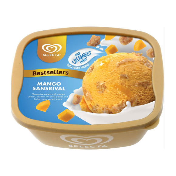 Selecta Mango Sansrival Ice Cream 1.3L