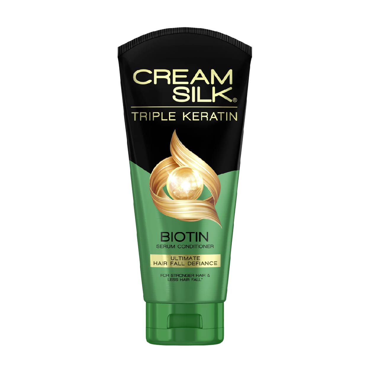 Cream Silk Conditioner Triple Keratin BiotinHairFallDefiance340ml