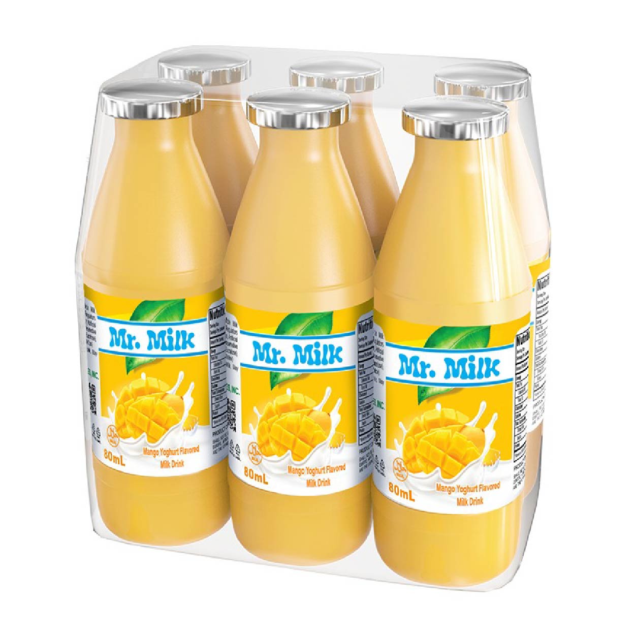 Mr.Milk Yoghurt Drink Mango 6x80ml
