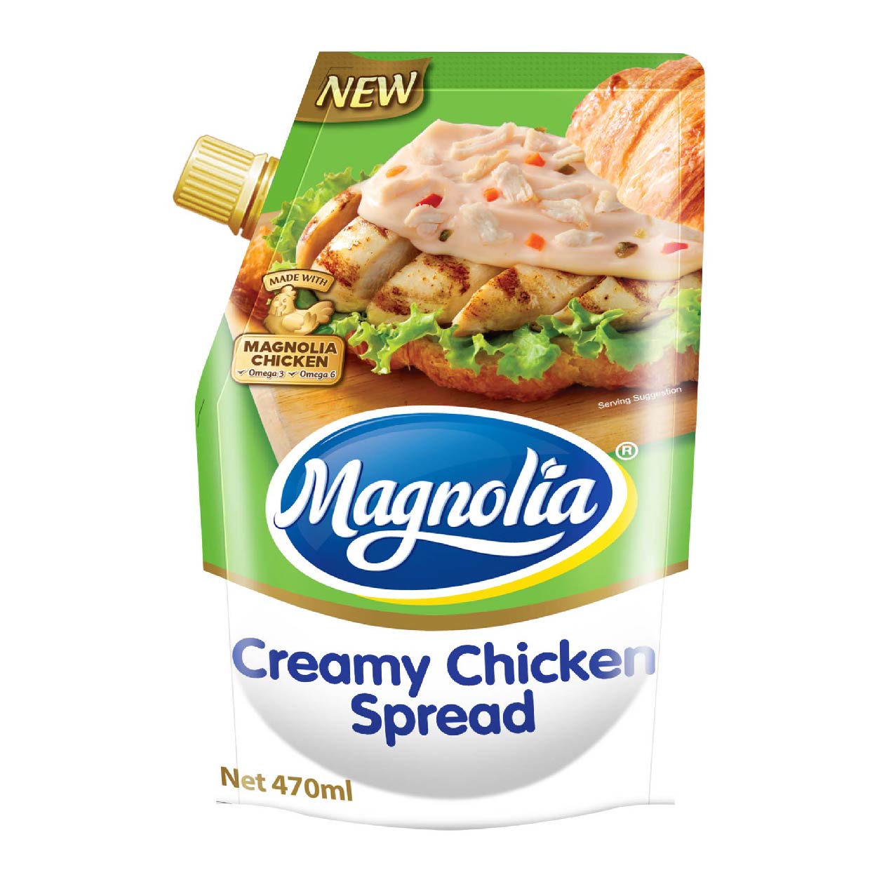 Magnolia Creamy Chicken Spread Resealable Pouch 470ml