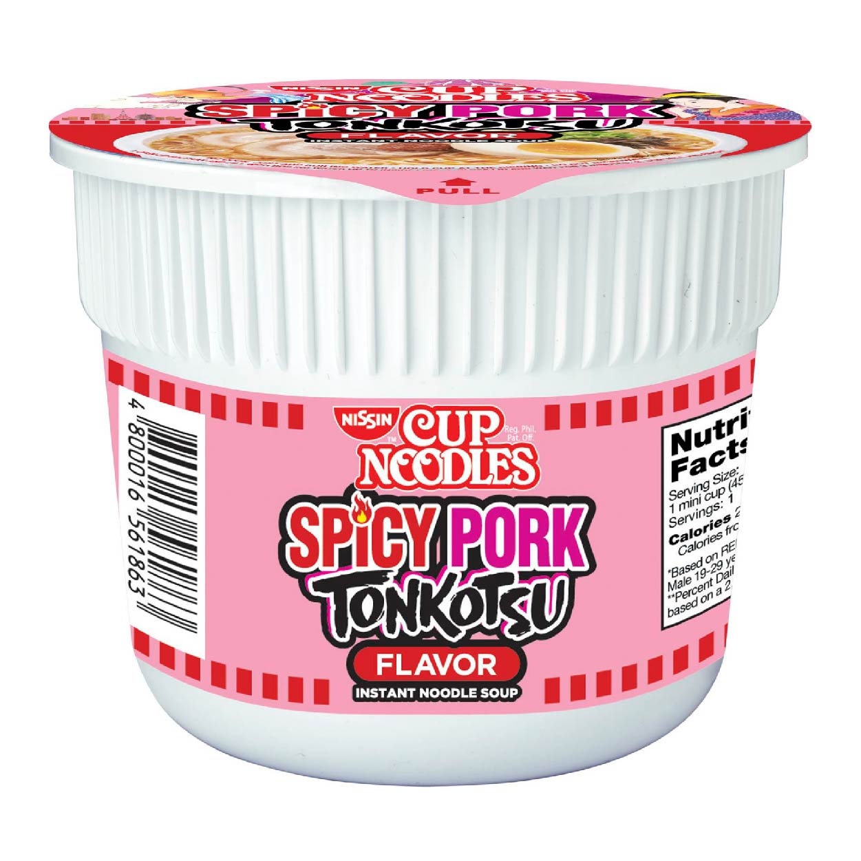 Nissin Cup Noodles Spicy Pork Tonkotsu 45g
