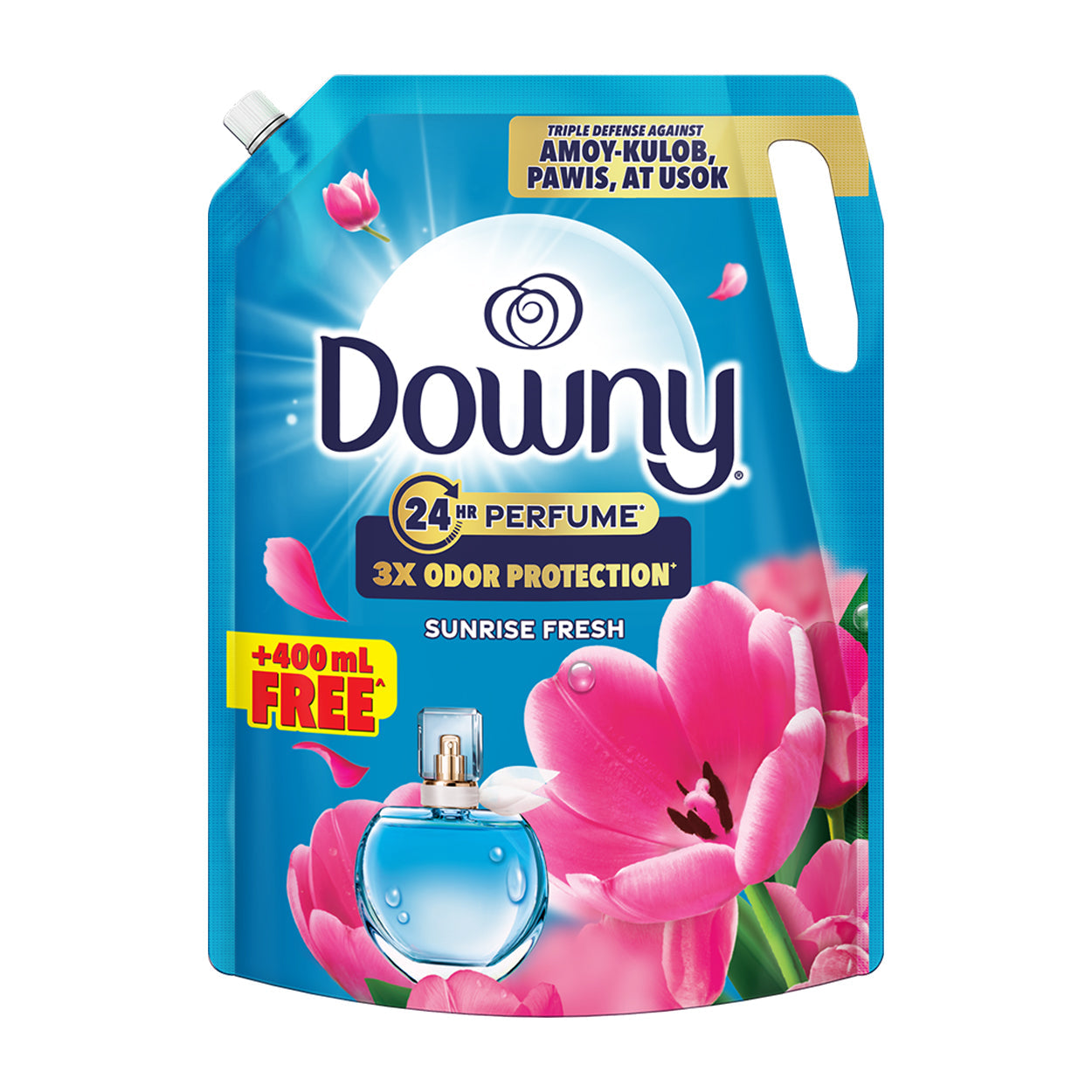 Downy Perfume FabricConditioner OdorProtectSunriseFreshRefill2.4L