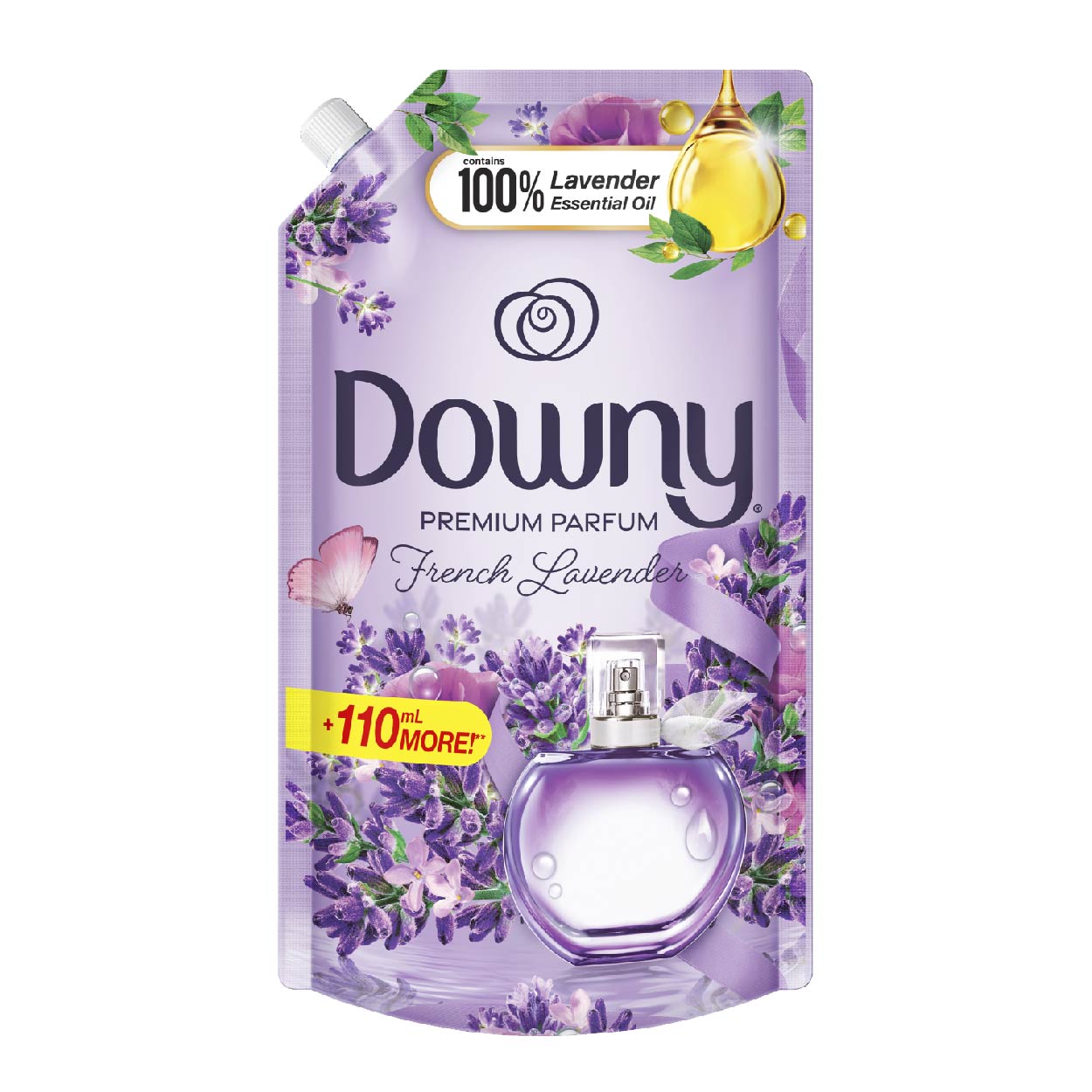 Downy Premium Parfum Fabric Conditioner French Lavender Ref 640ml