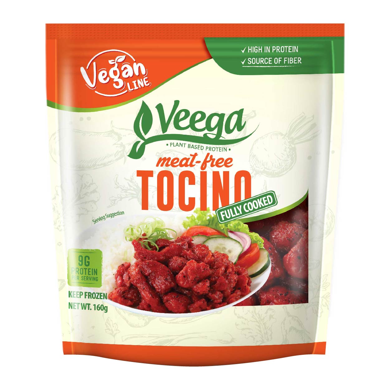 Veega Meat Free Tocino 160g