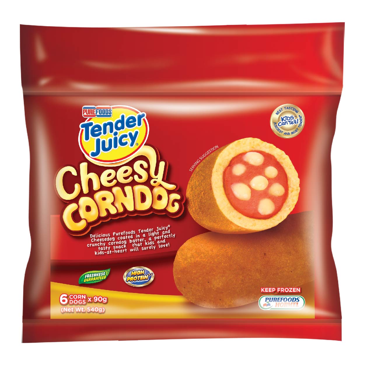 Purefoods Tender Juicy Cheesy Corndog 540g