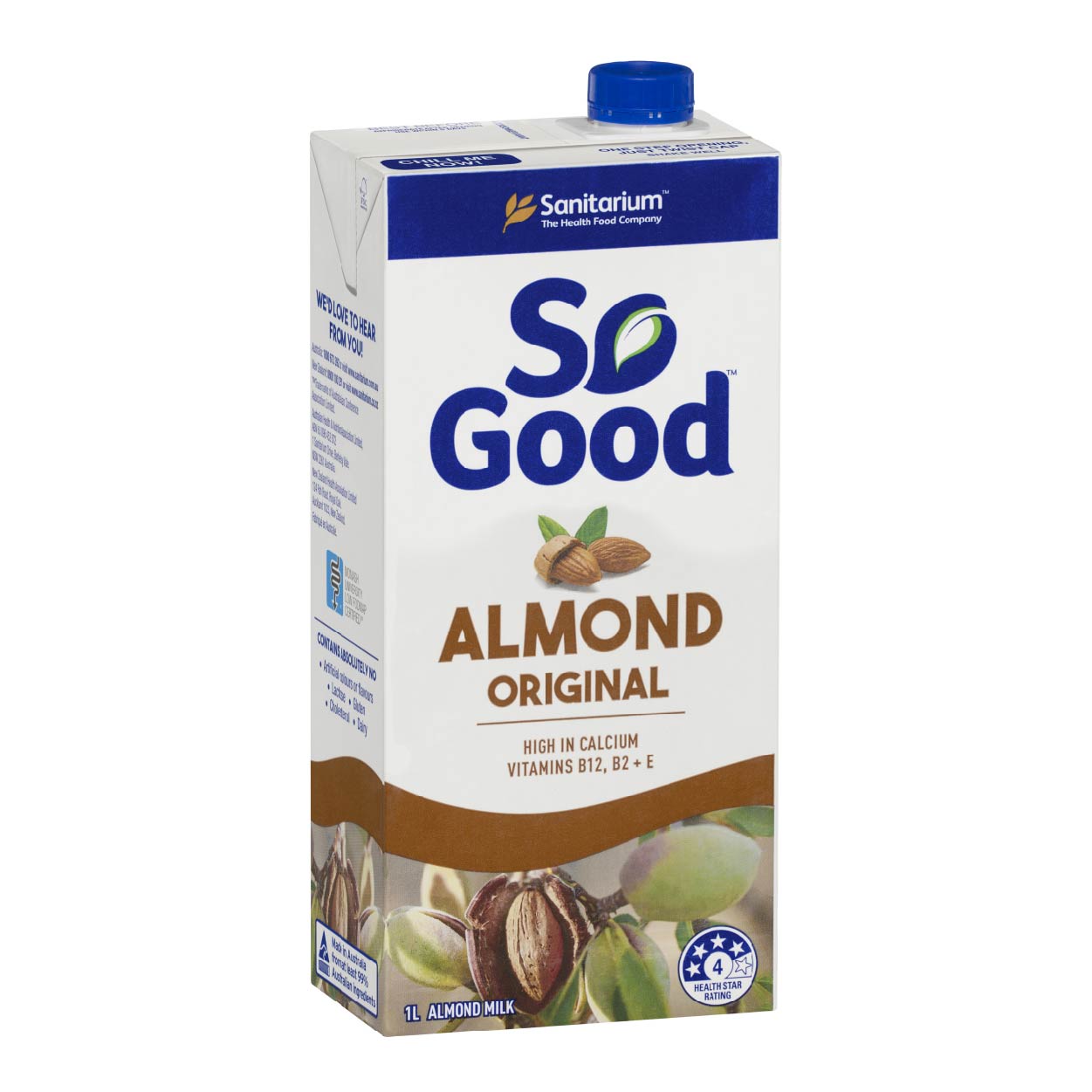 So Good Almond Milk Original 1L