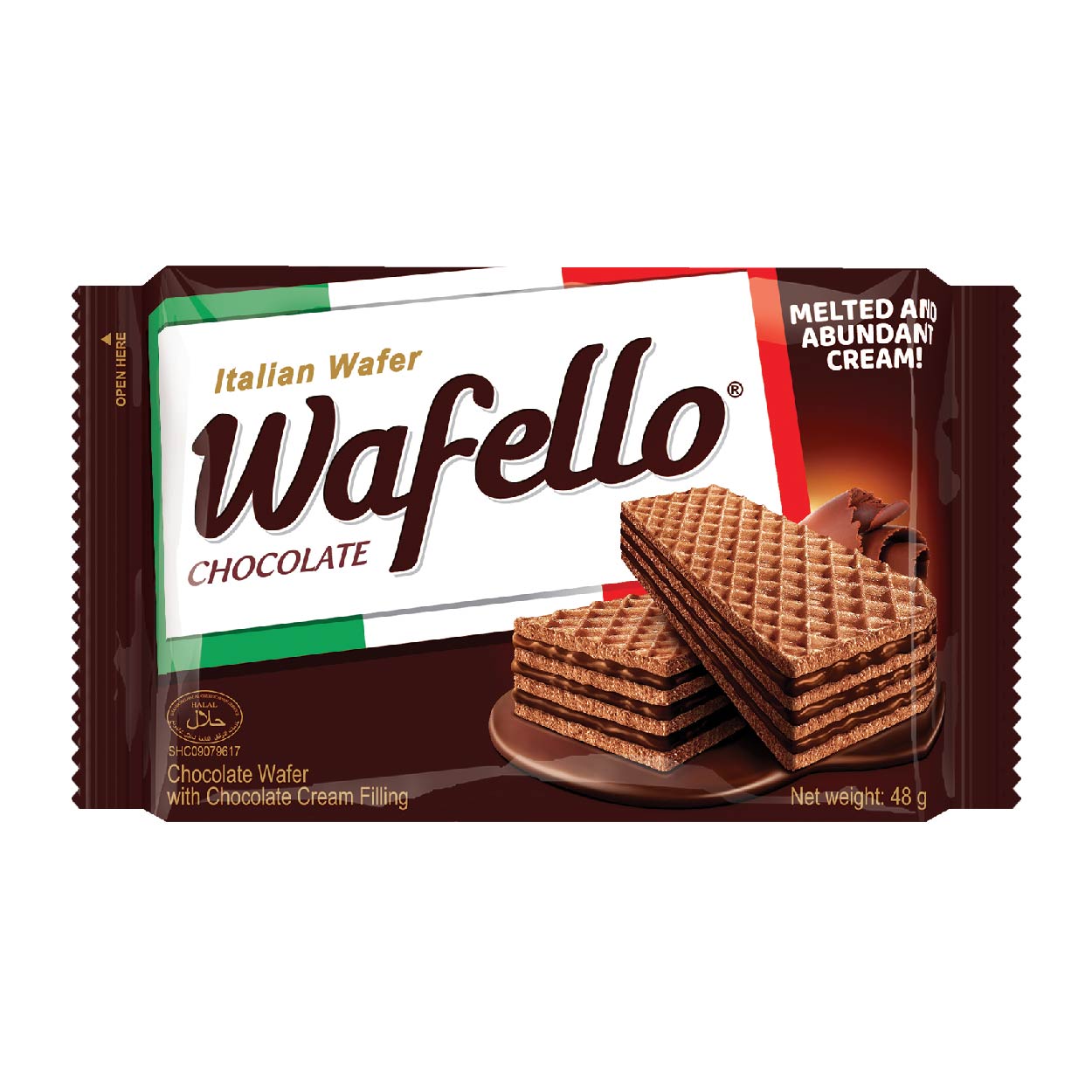 Wafello Chocolate Italian Wafer 48g
