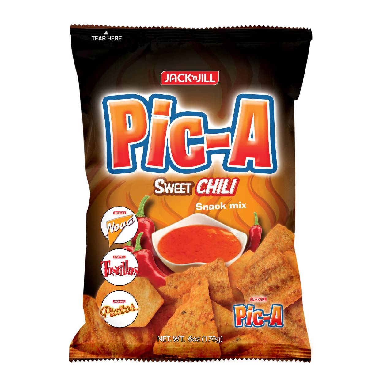 J&J Pic-A Sweet Chili Snack Mix 170g