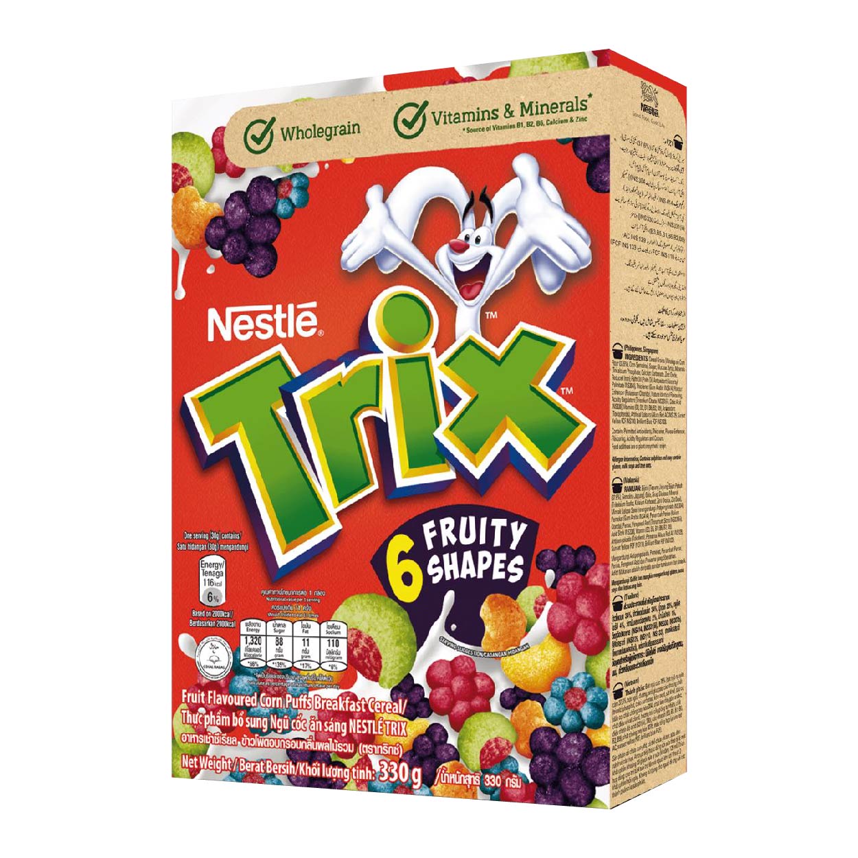 Nestle Trix 6 Fruity Shapes Cereal 330g