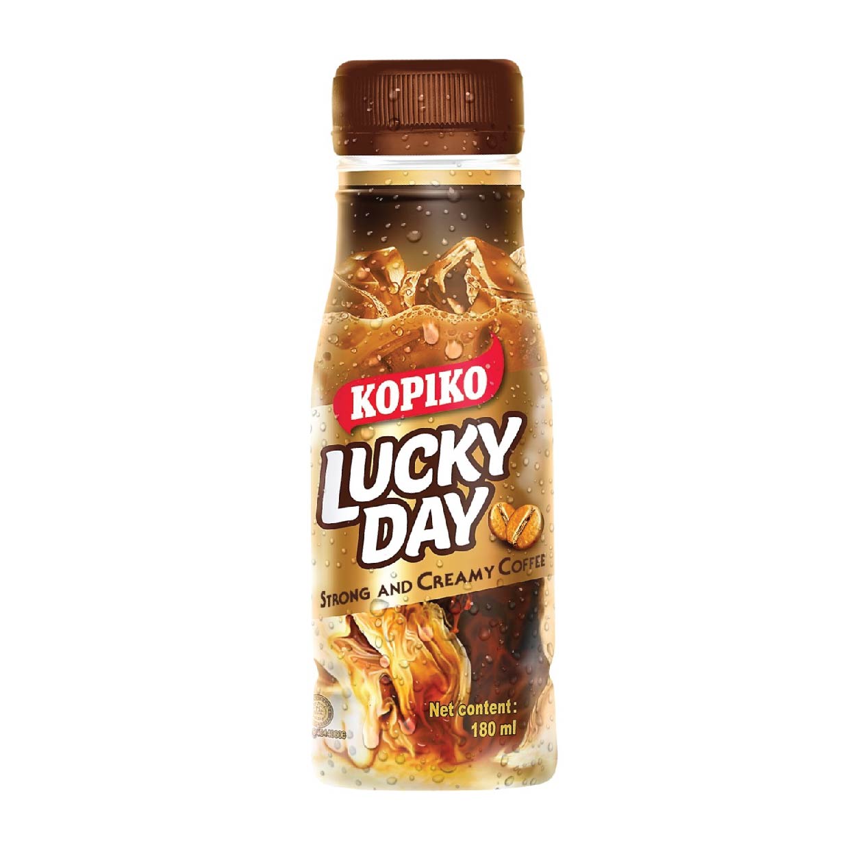 Kopiko Lucky Day Strong & Creamy Coffee Drink 180ml