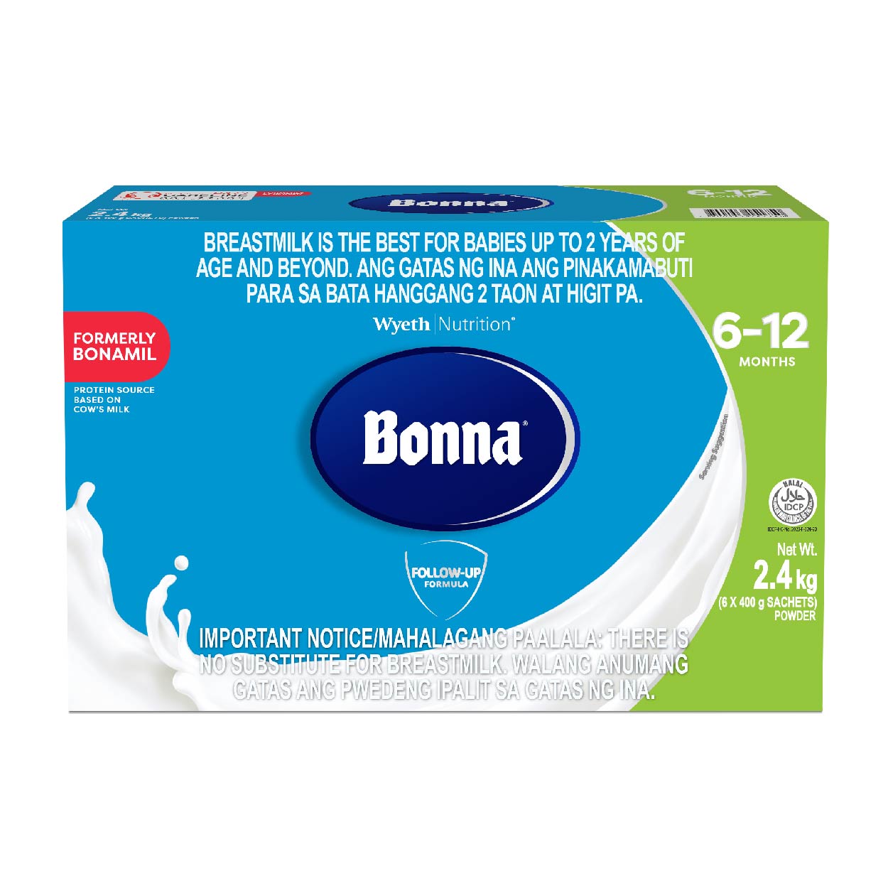 Bonna Follow-up Formula 6-12 months 2.4kg