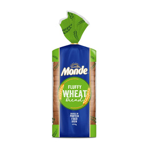 Monde Fluffy Wheat Loaf Bread 600g