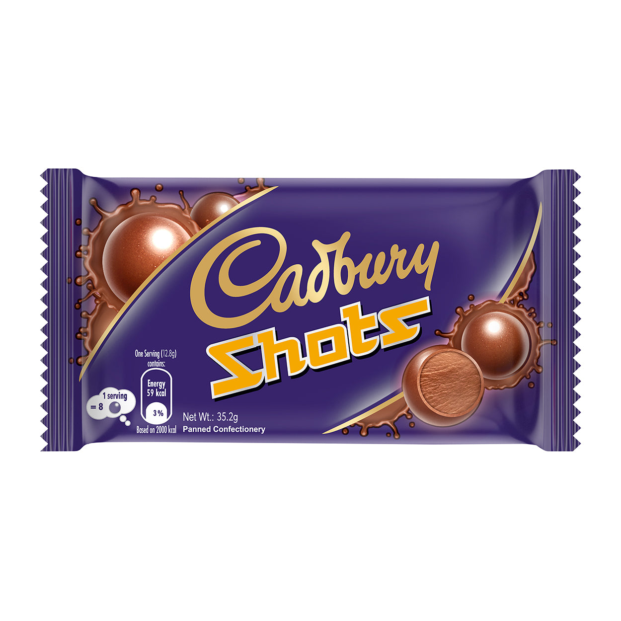 Cadbury Dairy Milk Shots Chocolate 35.2g