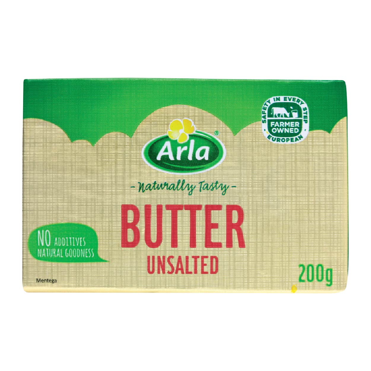 Arla Butter Unsalted Foil 200g