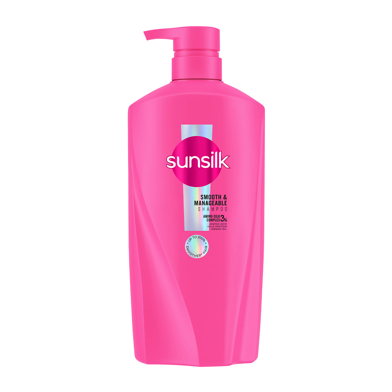 Sunsilk Shampoo Smooth & Manageable Pink 1L