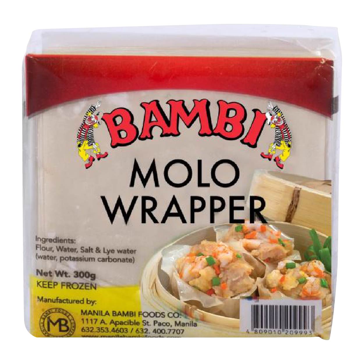 Bambi Molo Wrapper 300g