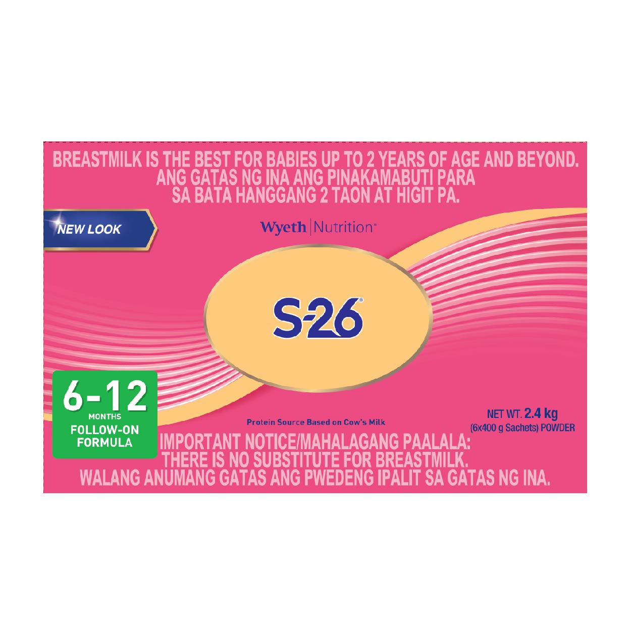 S-26 Follow-On Formula 6-12 months 2.4kg