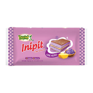 Lemon Square Inipit Ube Keso Cake Sandwich 10x23g