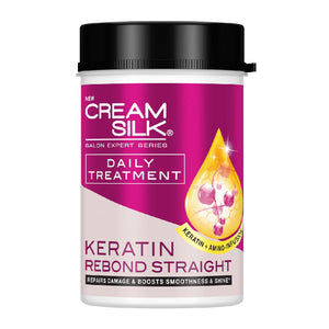 Cream Silk Daily Treatment Keratin Rebond Straight 650ml