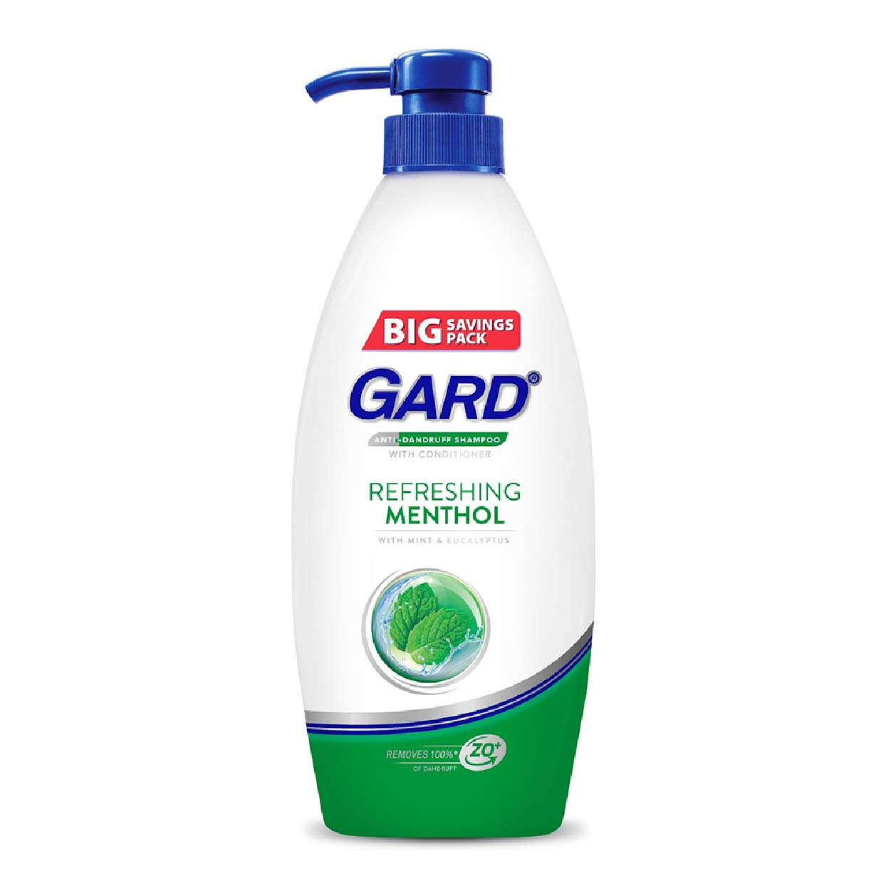 Gard Anti Dandruff Shampoo Refreshing Menthol Pump 600ml