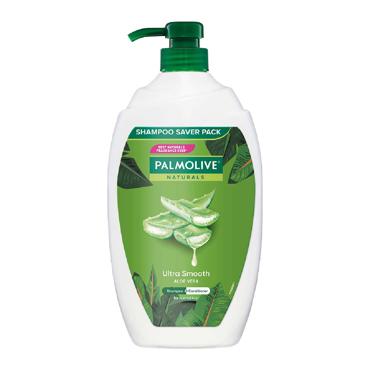 Palmolive Naturals Shampoo+Conditioner Ultra Smooth Green 1L