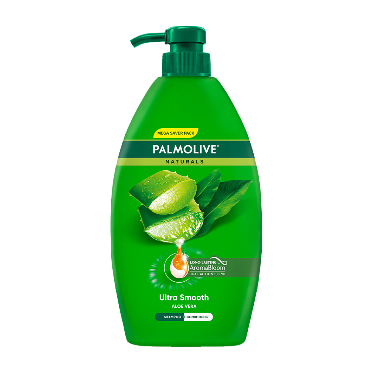 Palmolive Naturals Shampoo Ultra Smooth Green 1L Pump