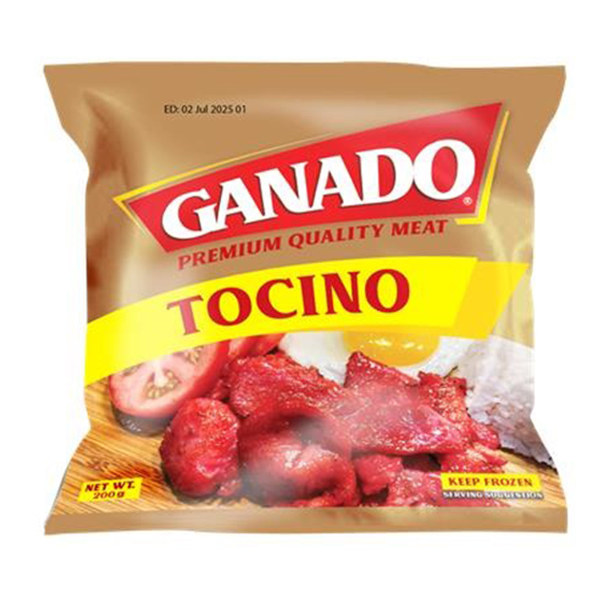 Ganado Premium Quality Meat Pork Tocino 200g