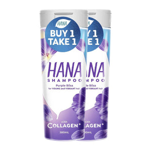 Hana Shampoo Purple Bliss 380ml Buy 1 Take 1