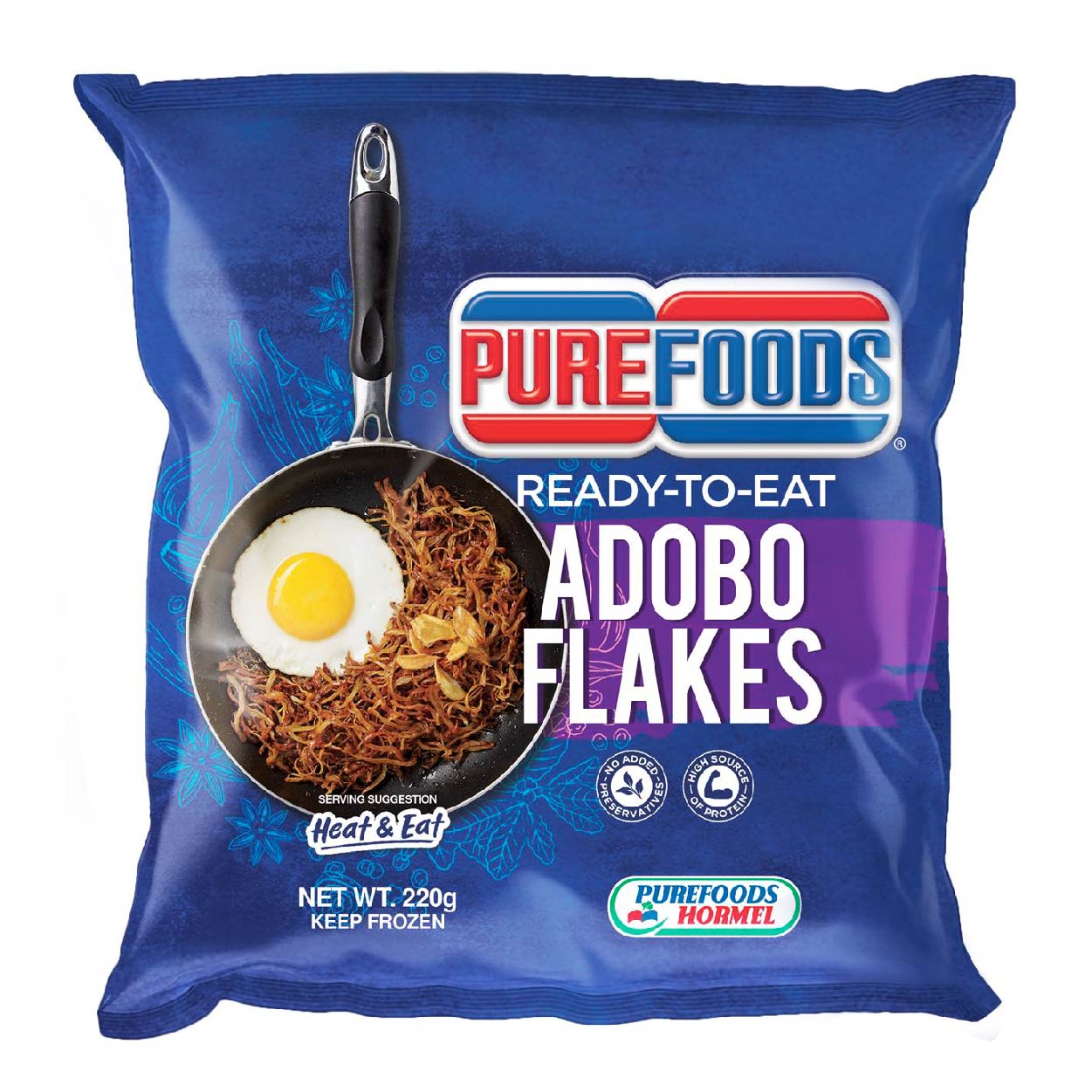 Purefoods Ready To Eat Adobo Flakes 220g