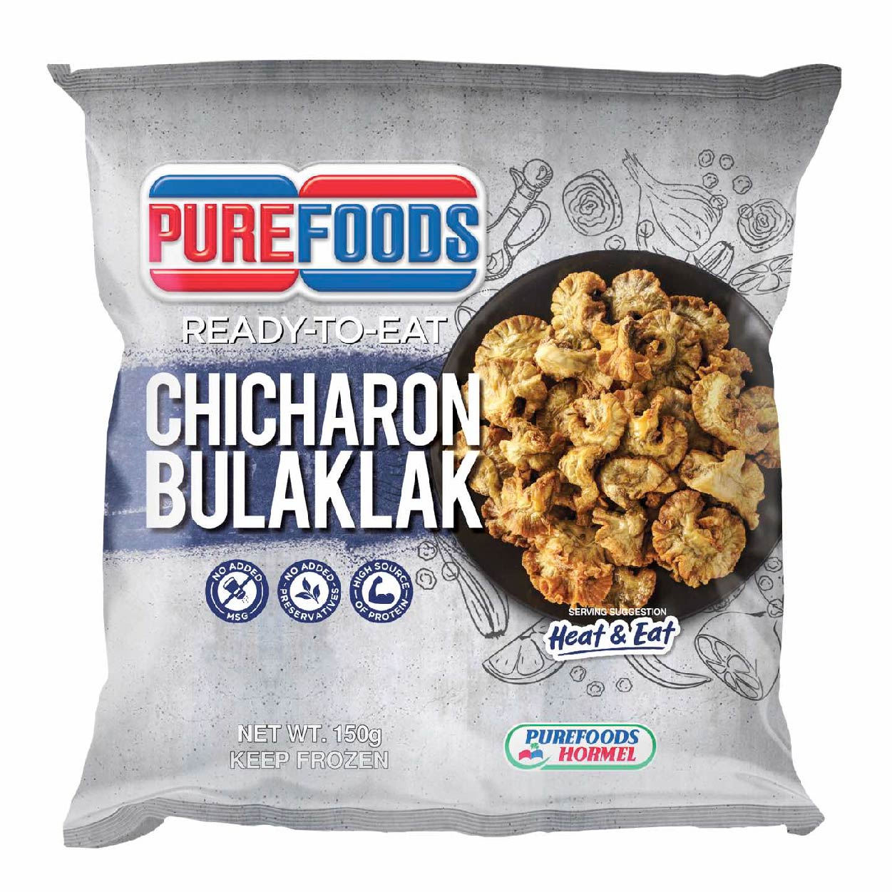 Purefoods Ready To Eat Chicharon Bulaklak 150g