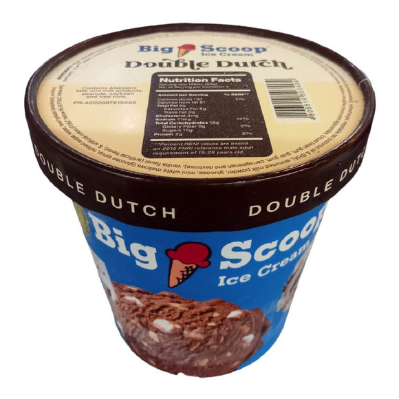 Big Scoop Double Dutch Ice Cream Pint 473ml