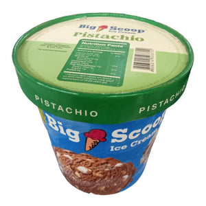 Big Scoop Pistachio Ice Cream Pint 473ml