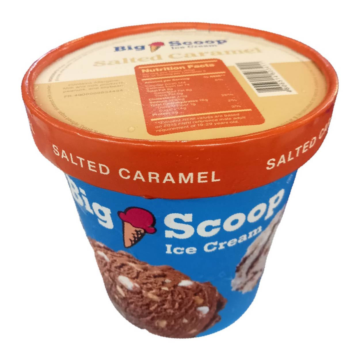 Big Scoop Salted Caramel Ice Cream Pint 473ml