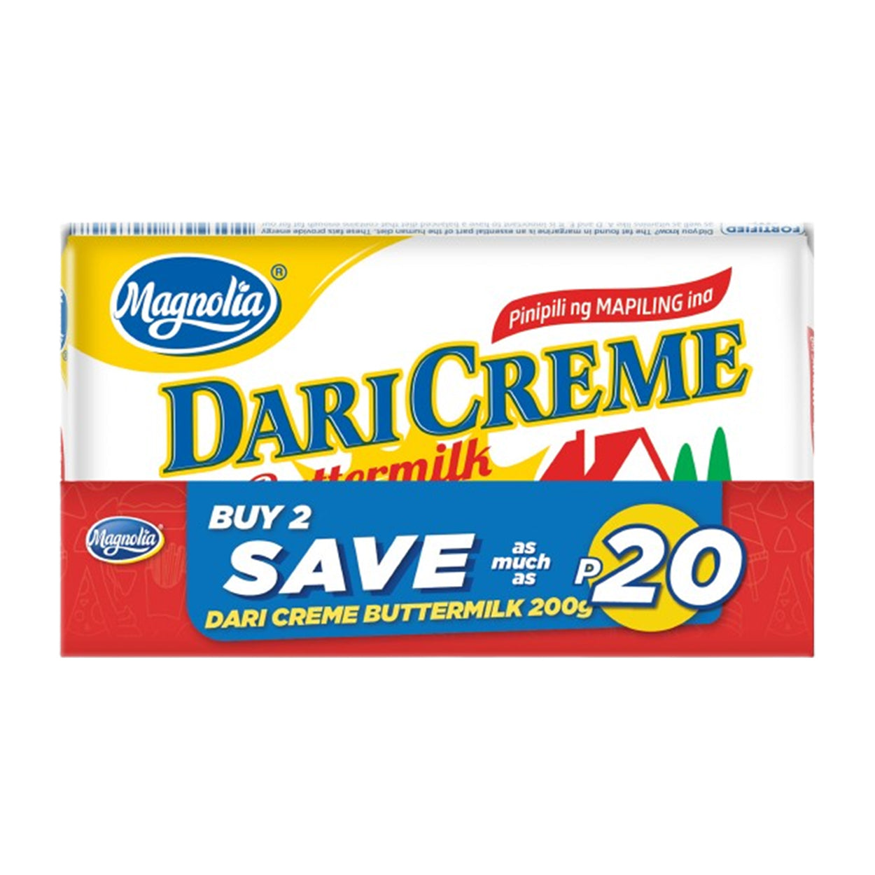 Dari Creme Buttermilk 2x200g SAVE