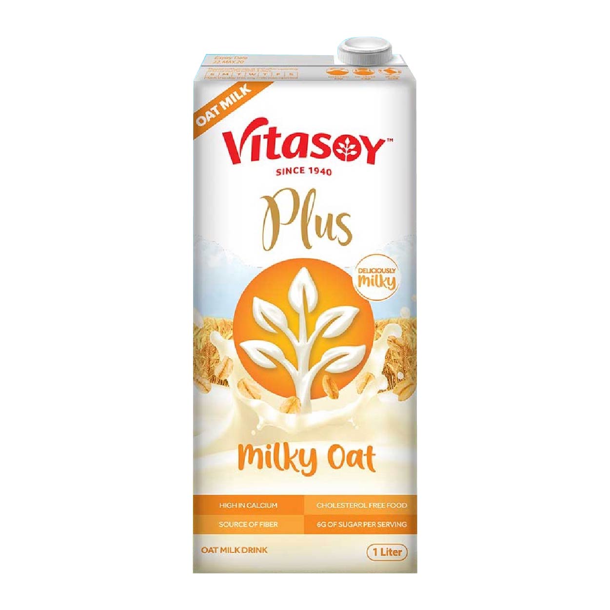 Vitasoy Plus Milky Oat Milk Drink 1L