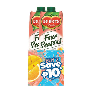 Del Monte Four Seasons Juice Drink 2x1L SAVE