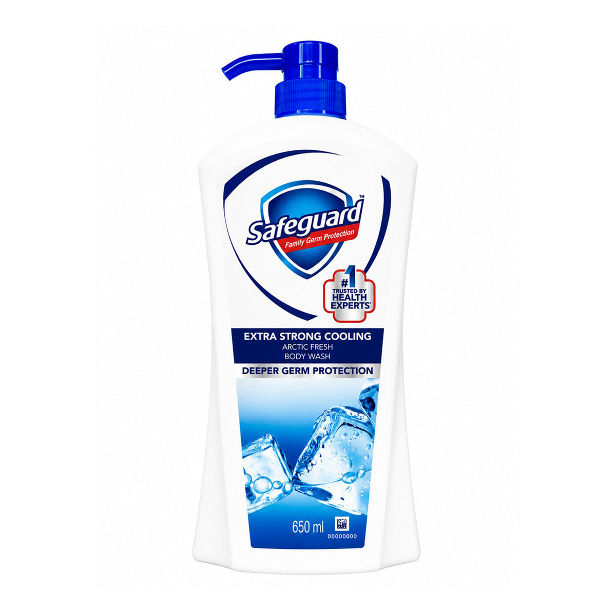 Safeguard Body Wash Arctic Fresh Extra Strong Cooling Pump 650ml
