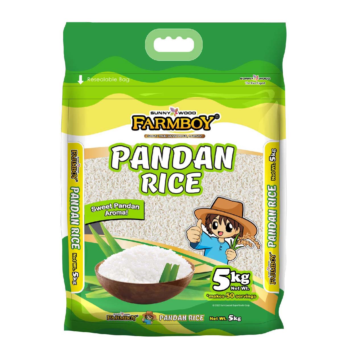 Farmboy Pandan Rice 5kg