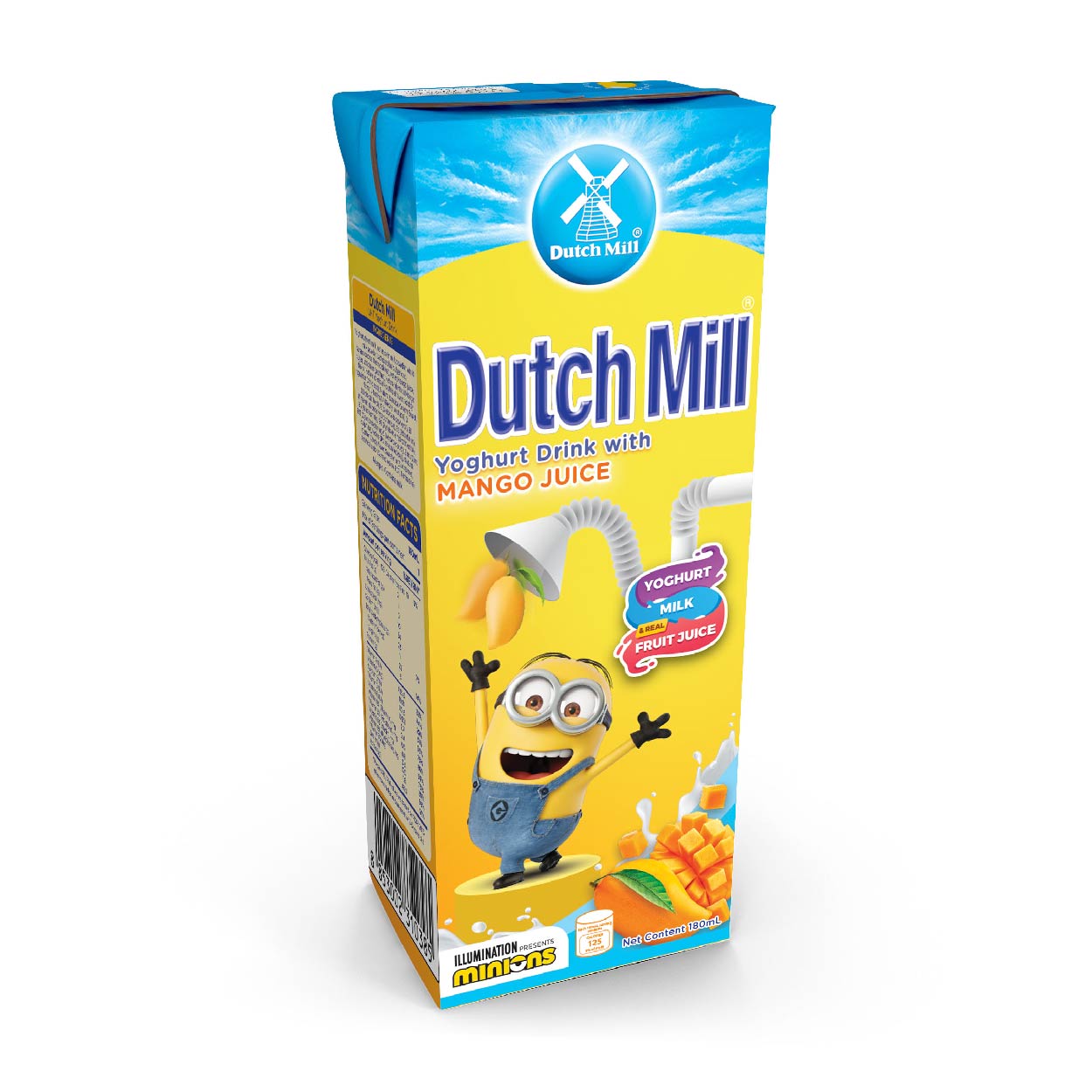 Dutch Mill Yoghurt Drink Mango 180ml