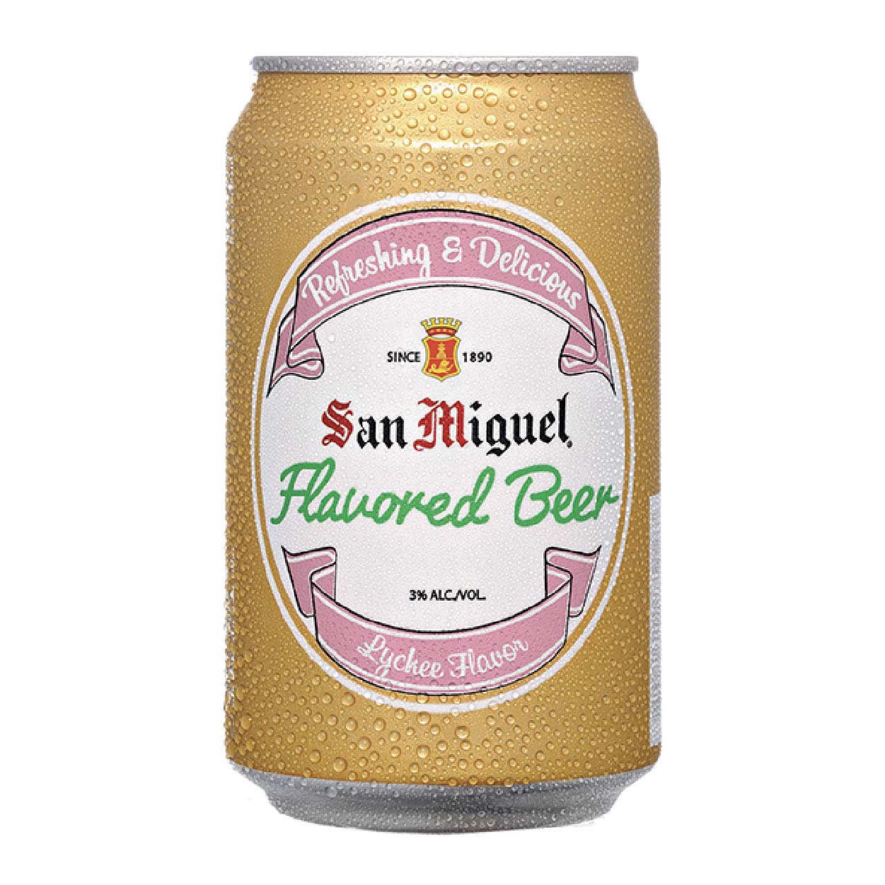 San Miguel Flavored Beer Lychee in Can 330ml