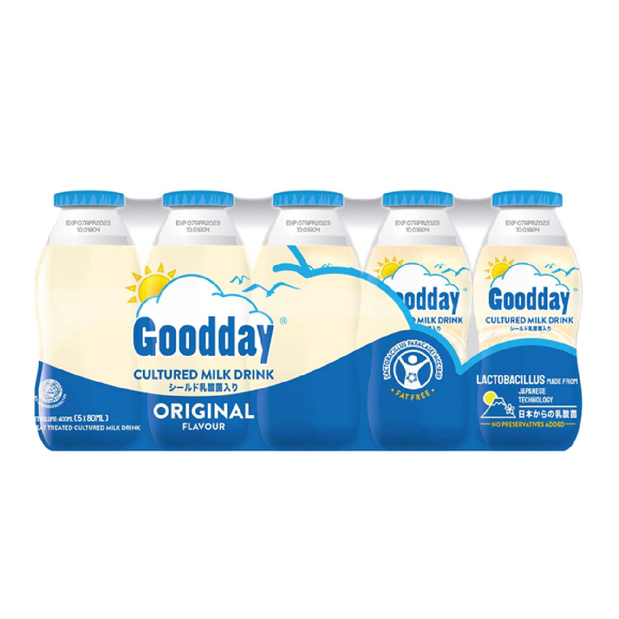 Goodday Cultured Milk Drink Original 5x80ml