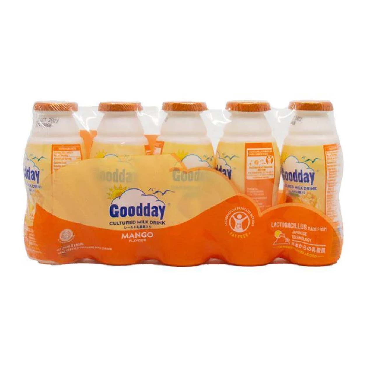 Goodday Cultured Milk Drink Mango 5x80ml