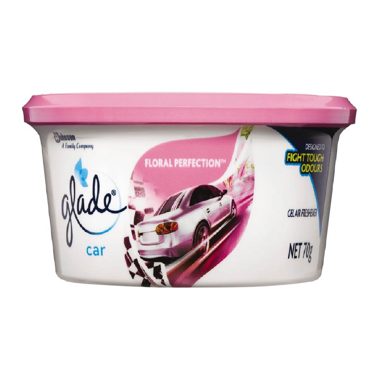 Glade Car Gel Air Freshener Floral Perfection 70g