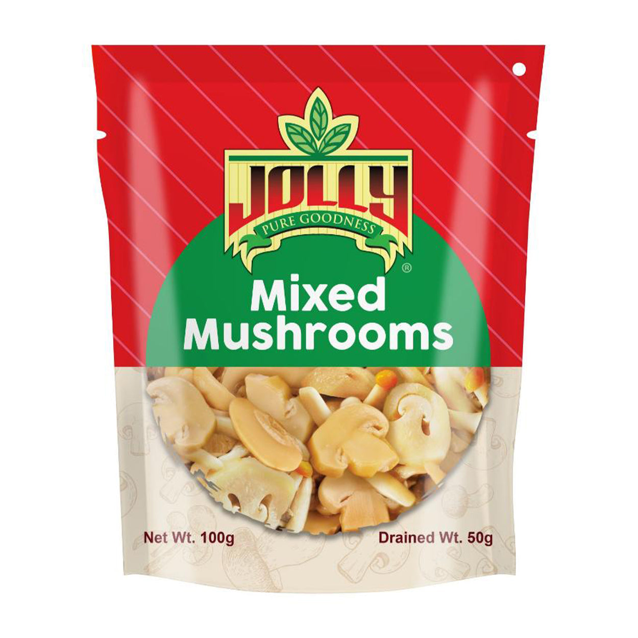 Jolly Mixed Mushrooms Pouch 100g